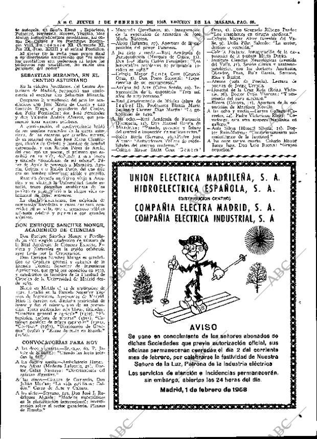ABC MADRID 01-02-1968 página 59