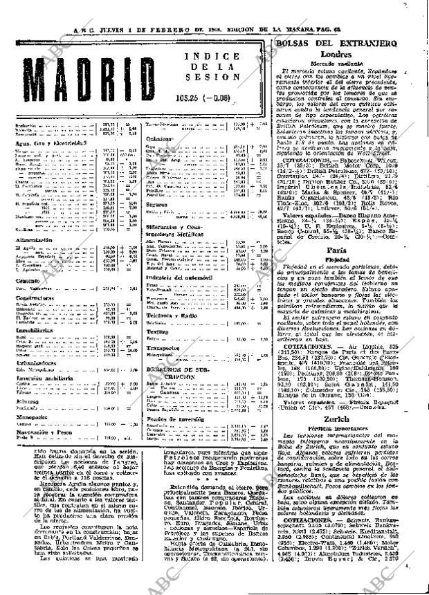 ABC MADRID 01-02-1968 página 65
