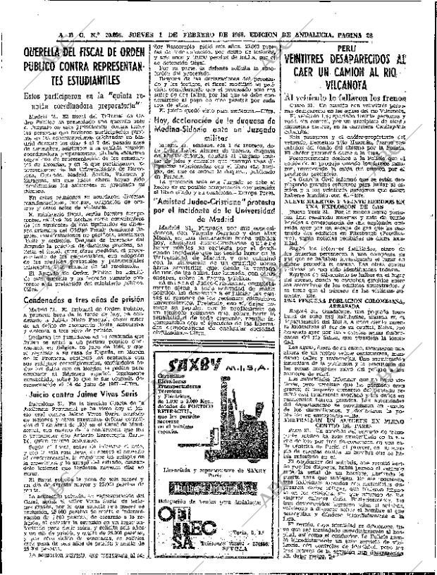 ABC SEVILLA 01-02-1968 página 26