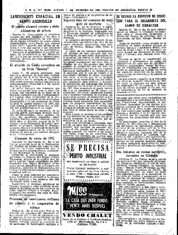 ABC SEVILLA 01-02-1968 página 39