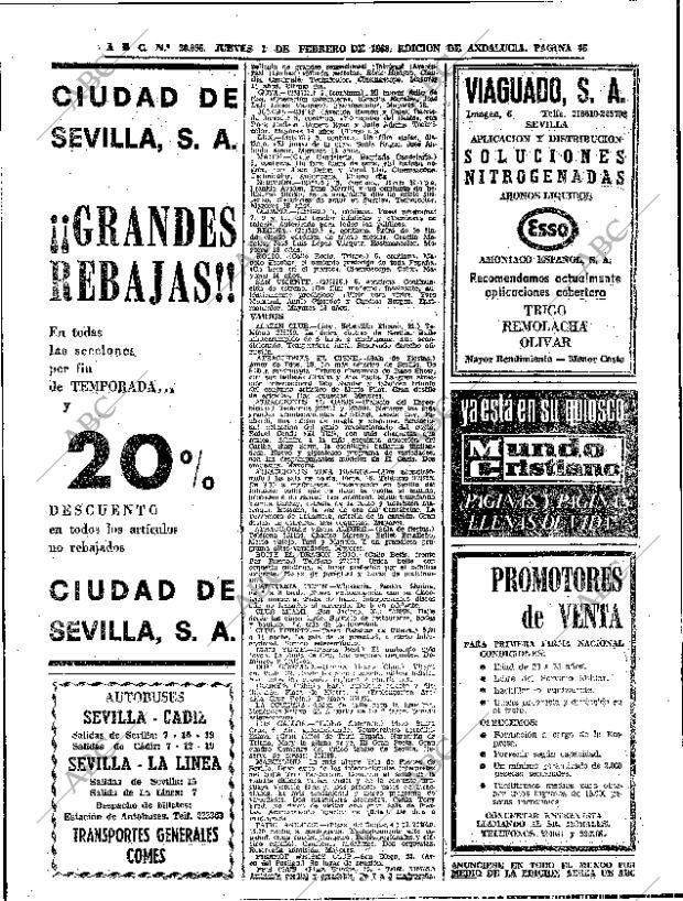 ABC SEVILLA 01-02-1968 página 48