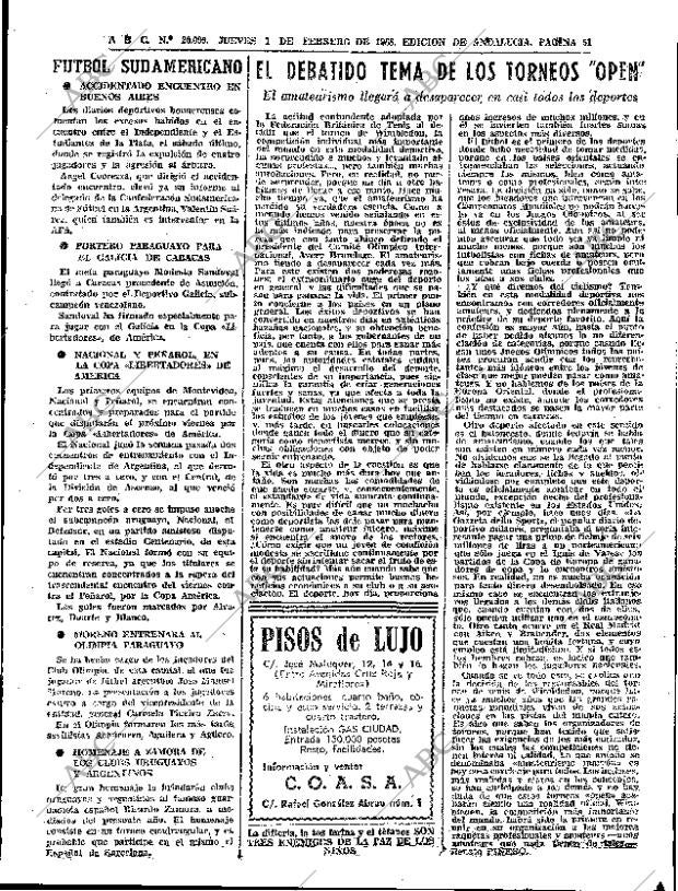 ABC SEVILLA 01-02-1968 página 51