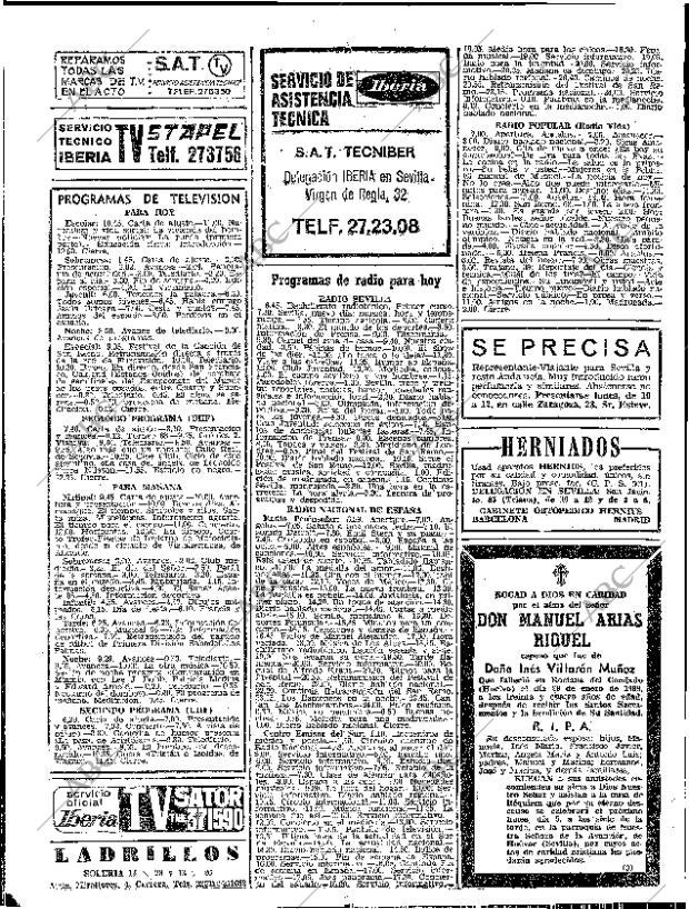 ABC SEVILLA 03-02-1968 página 58