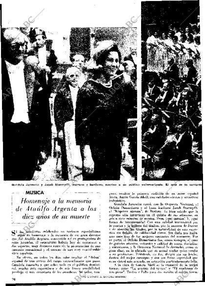 BLANCO Y NEGRO MADRID 03-02-1968