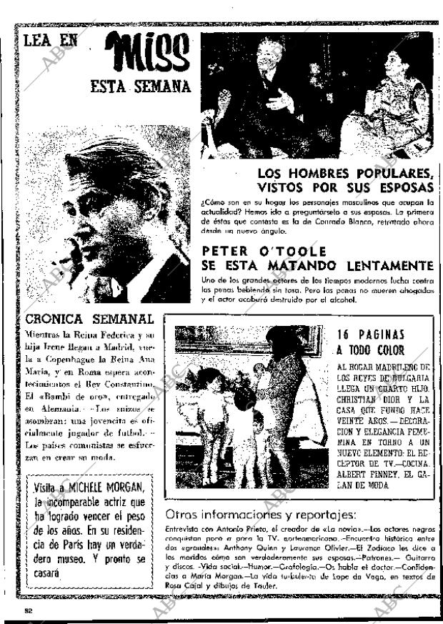 BLANCO Y NEGRO MADRID 03-02-1968 página 82