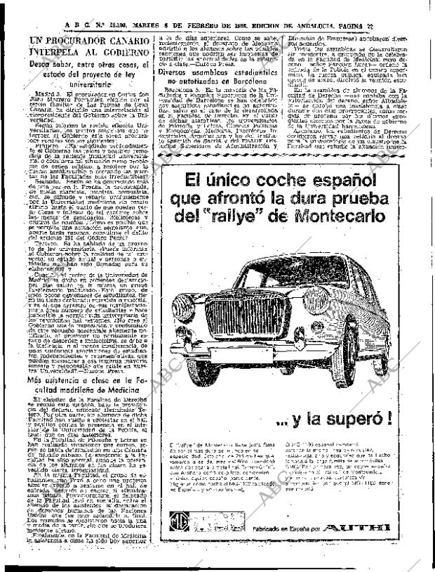 ABC SEVILLA 06-02-1968 página 27