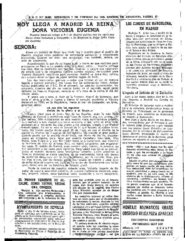 ABC SEVILLA 07-02-1968 página 17