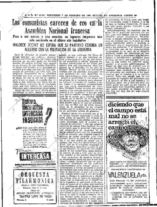 ABC SEVILLA 07-02-1968 página 22