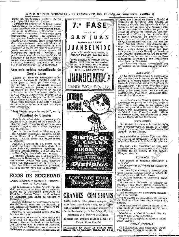 ABC SEVILLA 07-02-1968 página 30