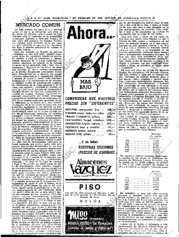 ABC SEVILLA 07-02-1968 página 35