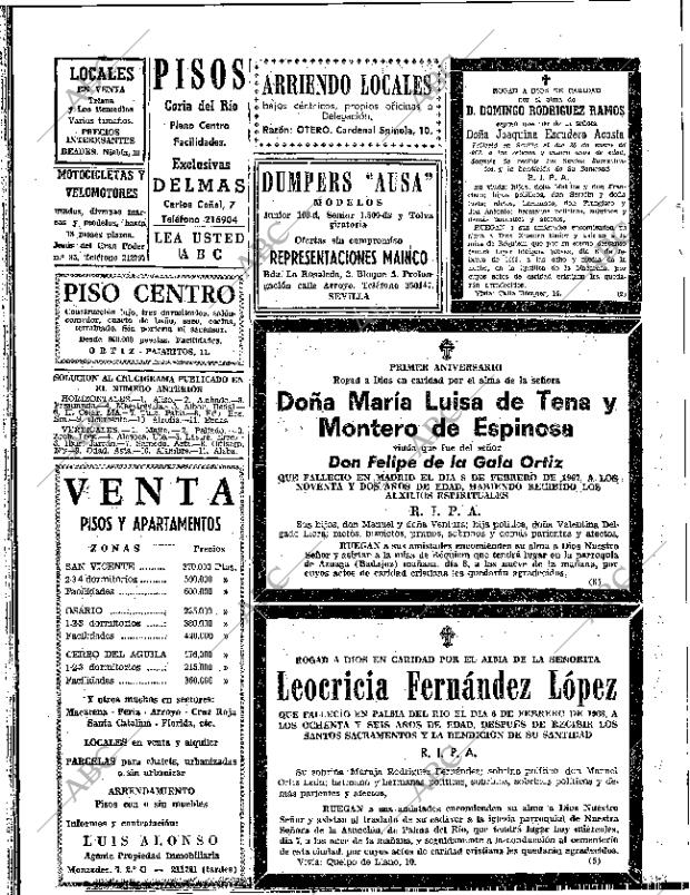 ABC SEVILLA 07-02-1968 página 60