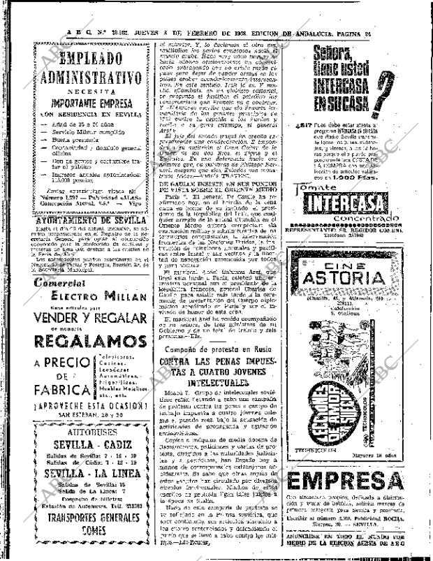 ABC SEVILLA 08-02-1968 página 24