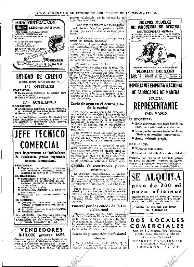 ABC MADRID 09-02-1968 página 50