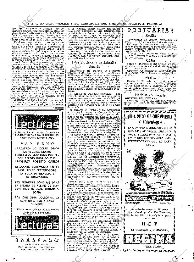 ABC SEVILLA 09-02-1968 página 56