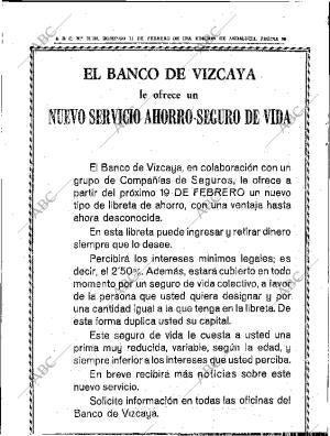 ABC SEVILLA 11-02-1968 página 50