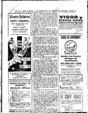 ABC SEVILLA 11-02-1968 página 62
