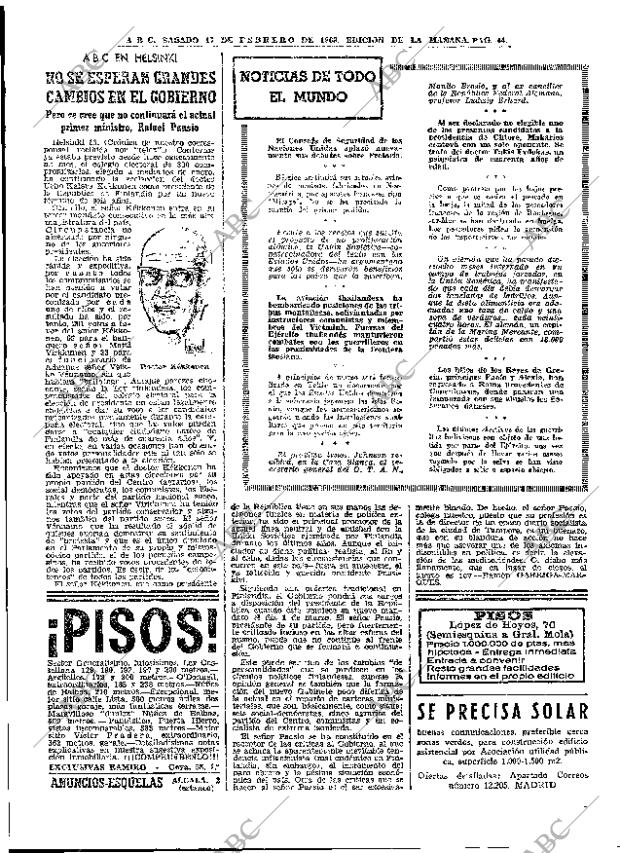 ABC MADRID 17-02-1968 página 44