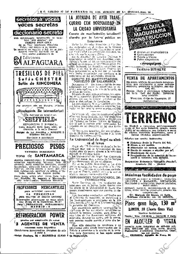 ABC MADRID 17-02-1968 página 50