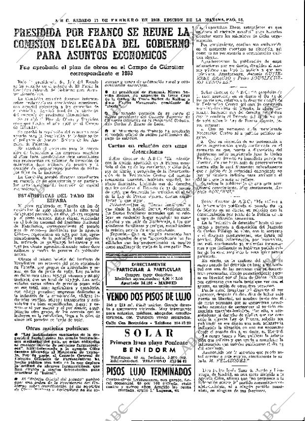 ABC MADRID 17-02-1968 página 53