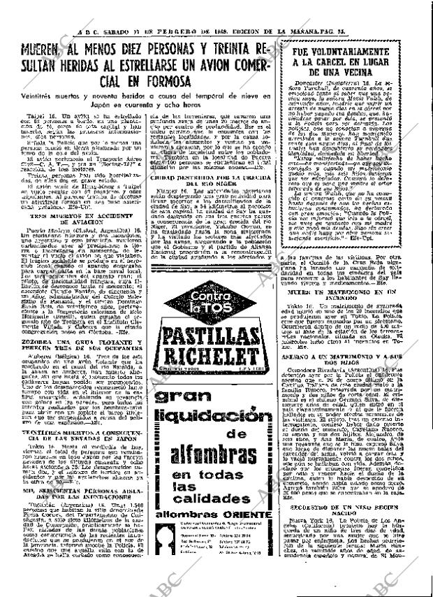 ABC MADRID 17-02-1968 página 55