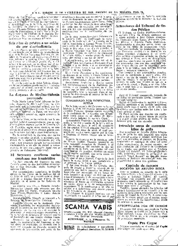 ABC MADRID 17-02-1968 página 71