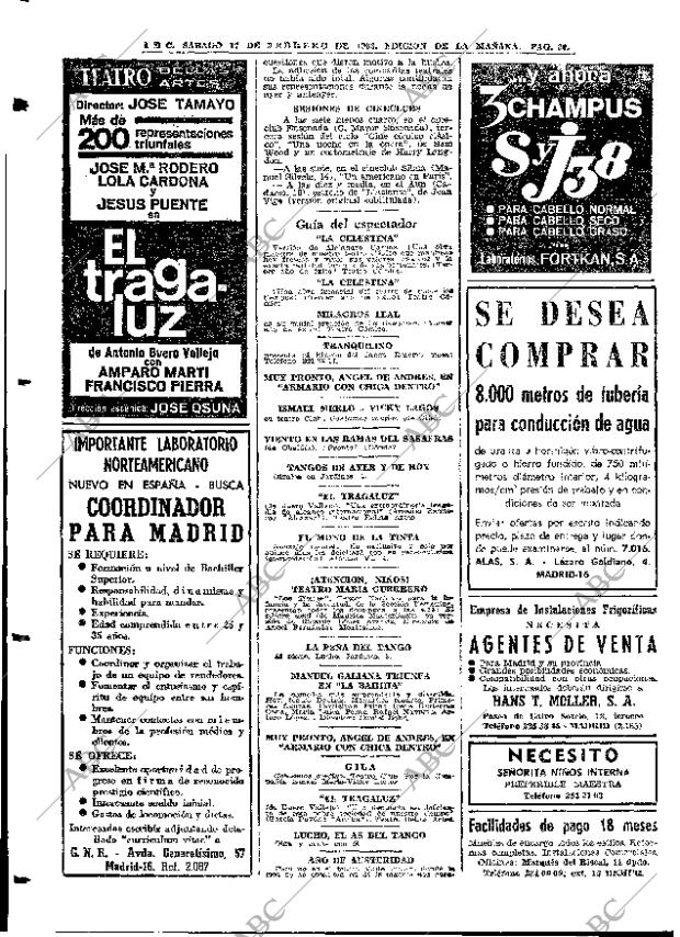 ABC MADRID 17-02-1968 página 90