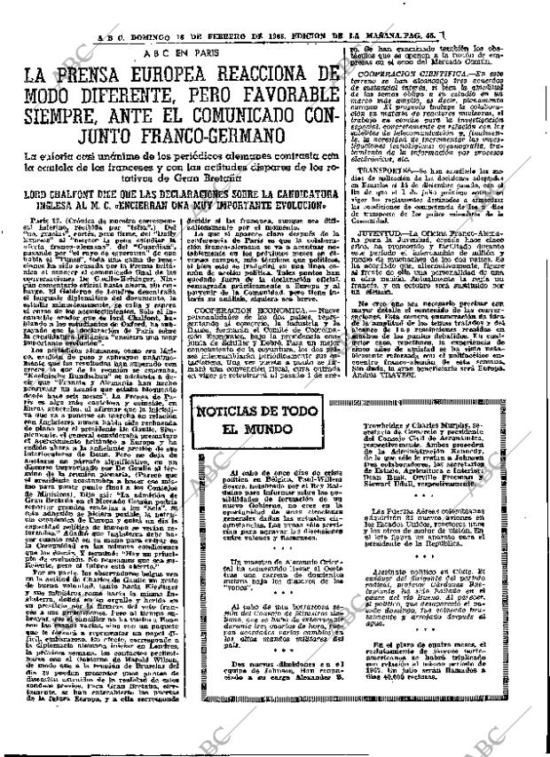 ABC MADRID 18-02-1968 página 45