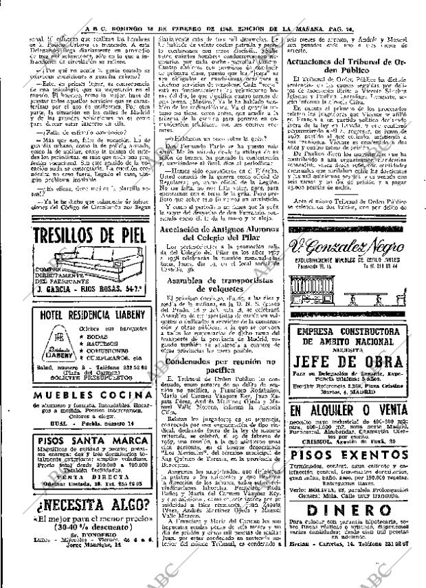 ABC MADRID 18-02-1968 página 70