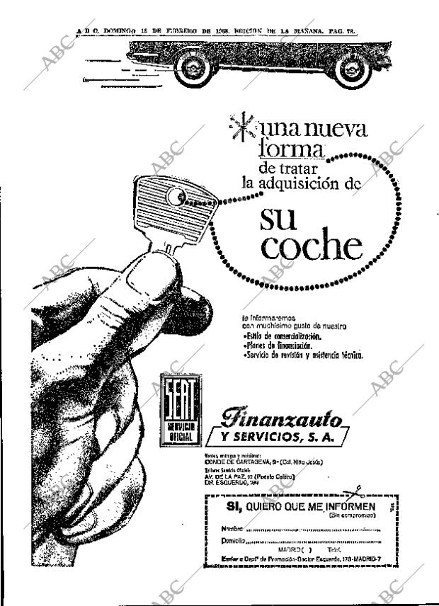 ABC MADRID 18-02-1968 página 78