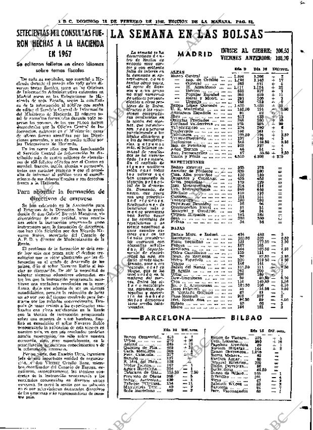 ABC MADRID 18-02-1968 página 81