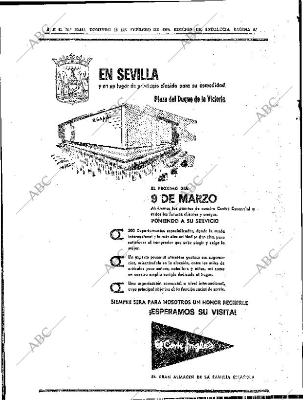 ABC SEVILLA 18-02-1968 página 40