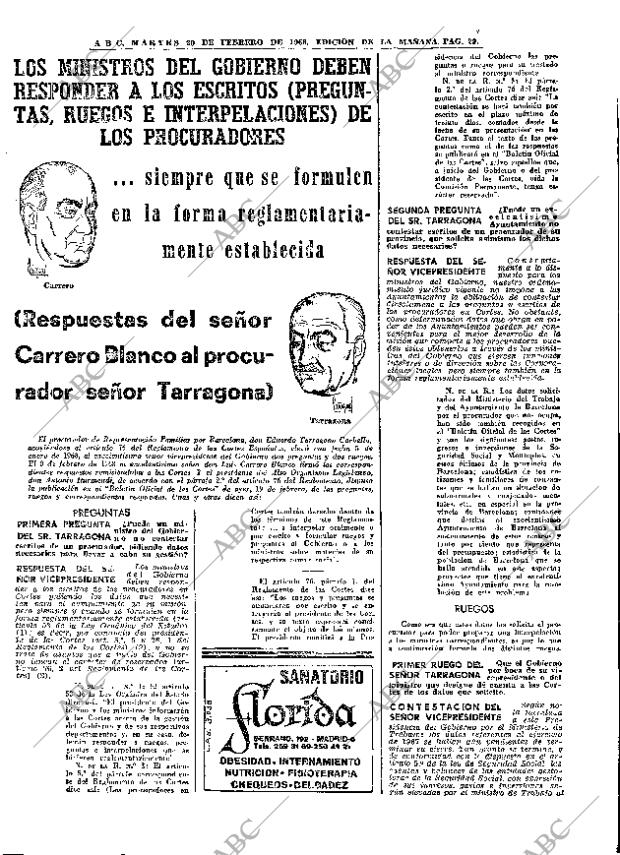 ABC MADRID 20-02-1968 página 29