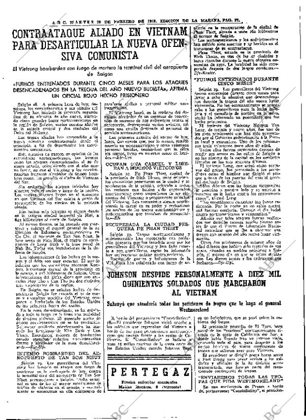 ABC MADRID 20-02-1968 página 37