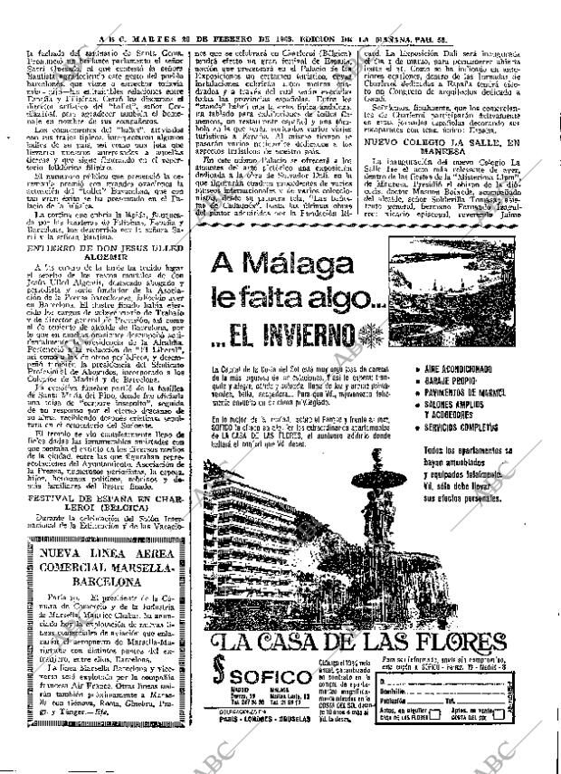 ABC MADRID 20-02-1968 página 55