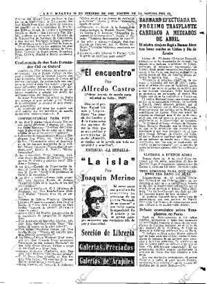 ABC MADRID 20-02-1968 página 63