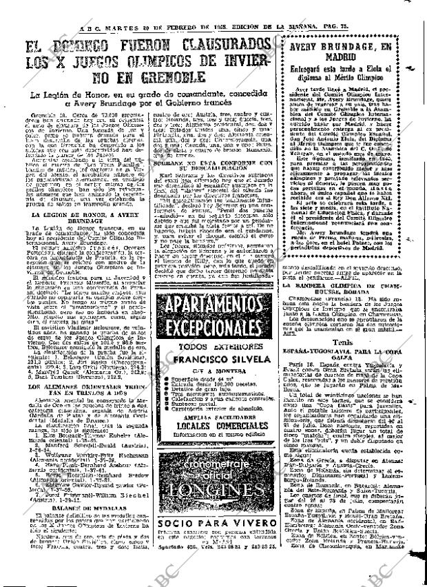 ABC MADRID 20-02-1968 página 75