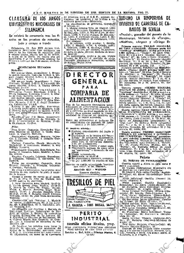 ABC MADRID 20-02-1968 página 77