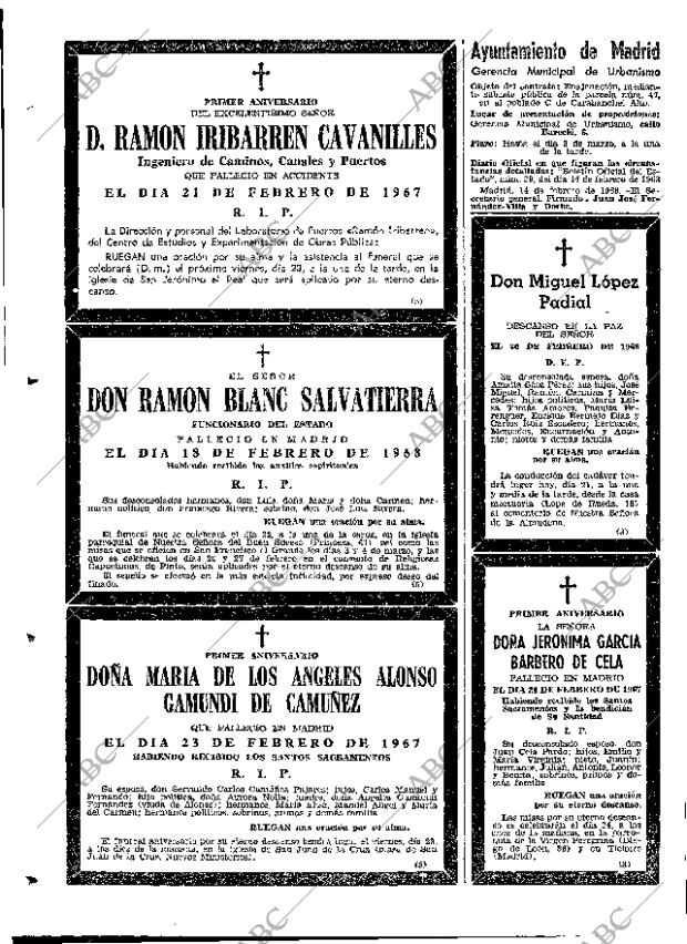 ABC MADRID 21-02-1968 página 104