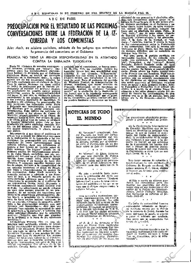 ABC MADRID 21-02-1968 página 45