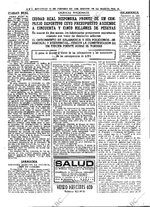 ABC MADRID 21-02-1968 página 59