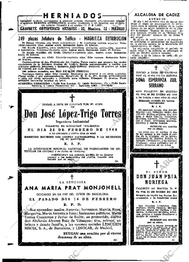 ABC MADRID 24-02-1968 página 116
