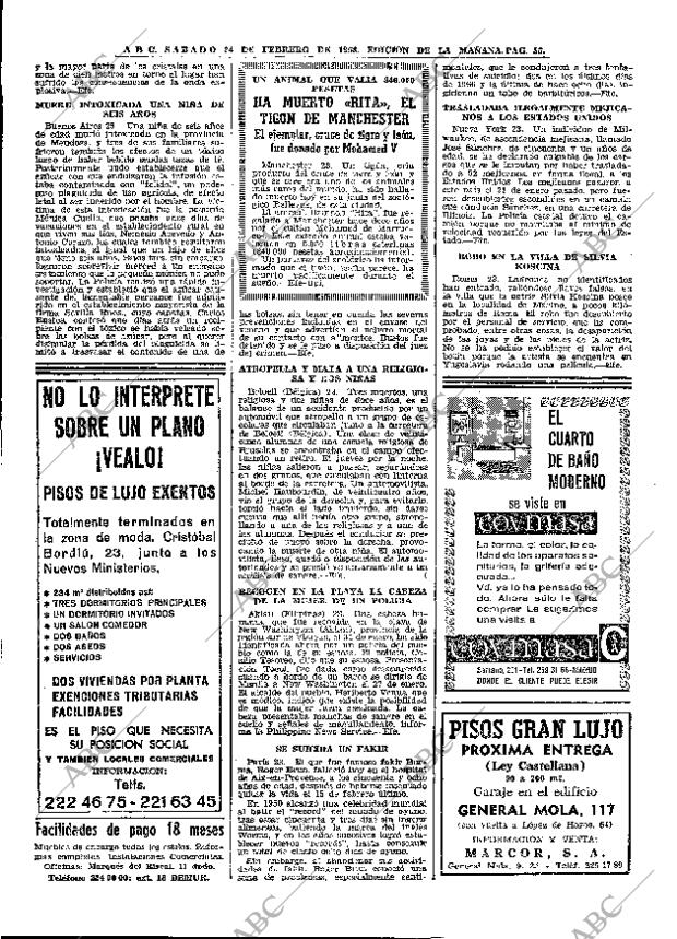 ABC MADRID 24-02-1968 página 56