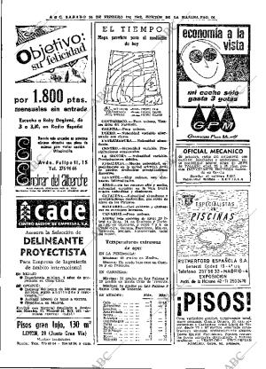 ABC MADRID 24-02-1968 página 66