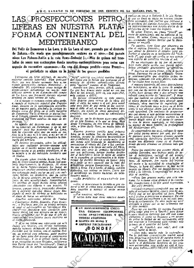 ABC MADRID 24-02-1968 página 79