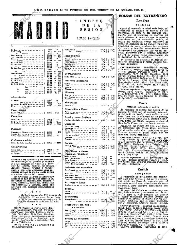 ABC MADRID 24-02-1968 página 83