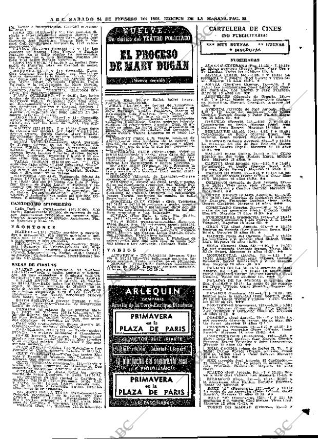 ABC MADRID 24-02-1968 página 99