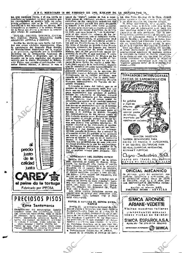 ABC MADRID 28-02-1968 página 72