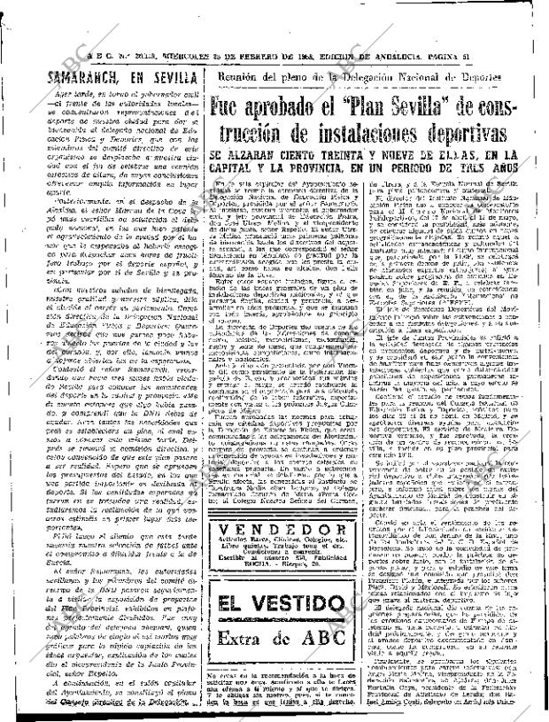 ABC SEVILLA 28-02-1968 página 51