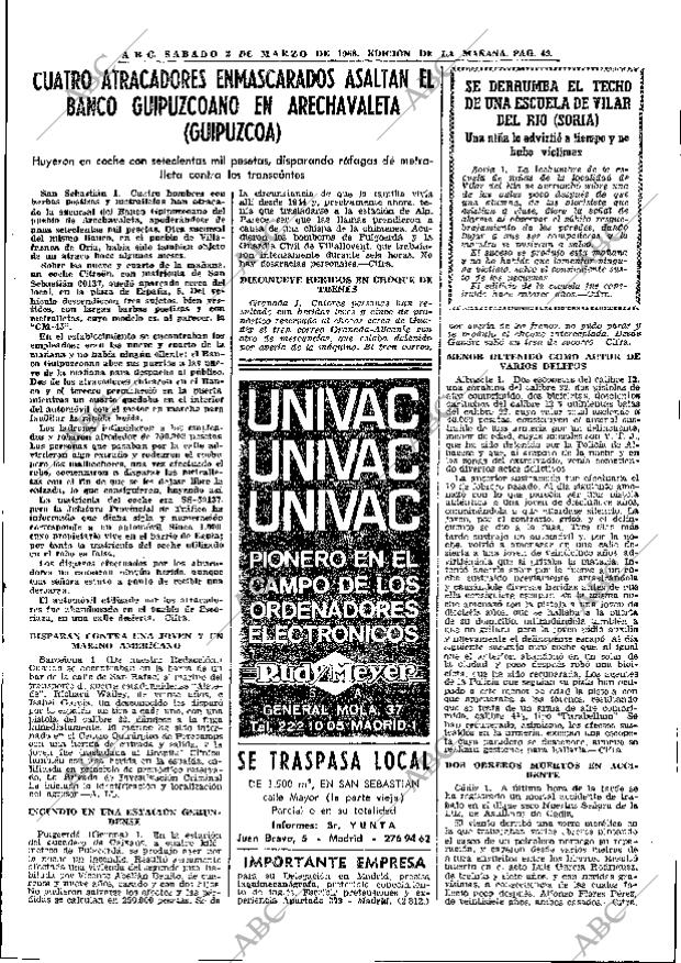 ABC MADRID 02-03-1968 página 49