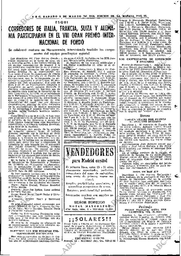 ABC MADRID 02-03-1968 página 85